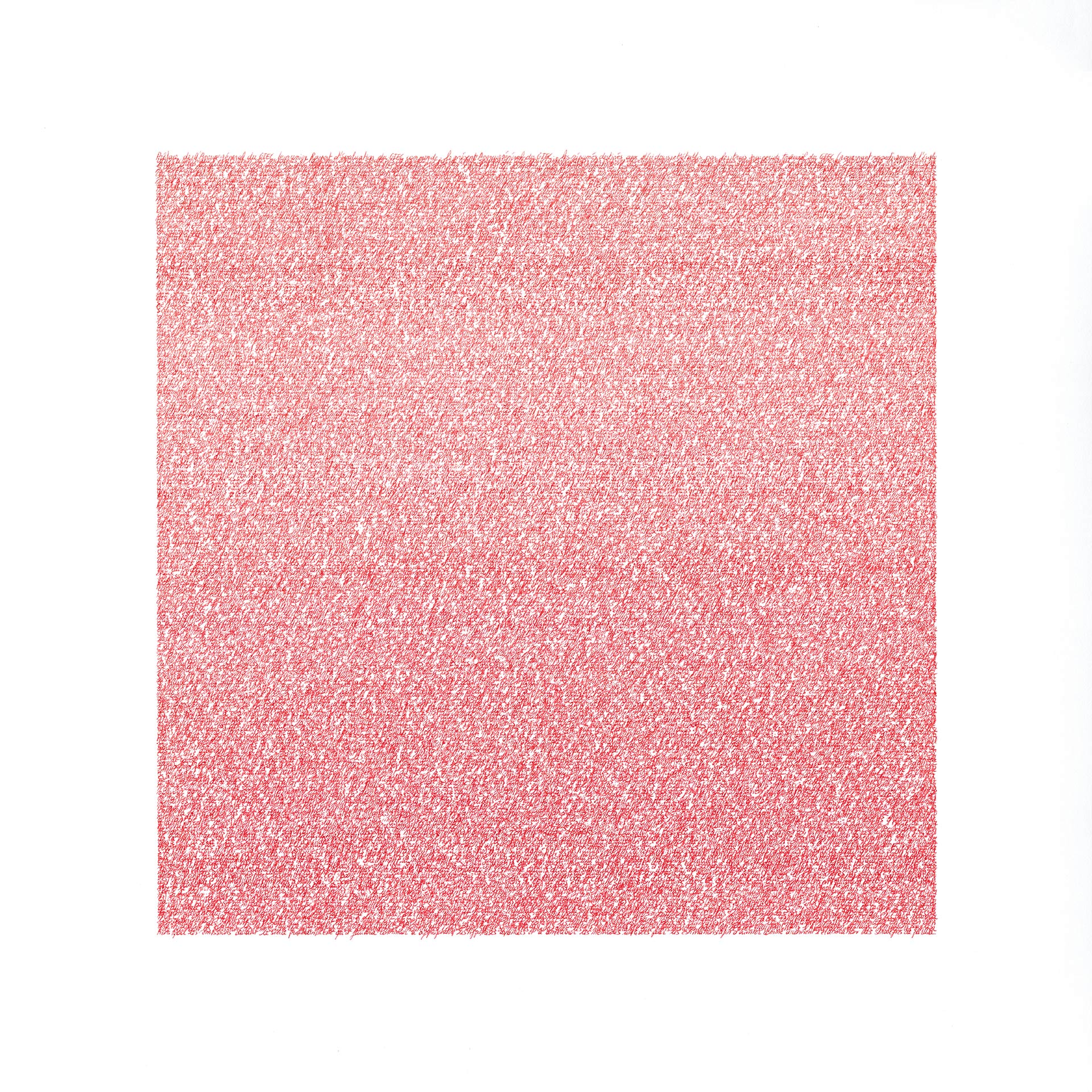 ecriture manuscrite du texte du chef indien Seattle, en rond et dégradé de couleurs, oeuvre, viviane rabaud, stylo bic