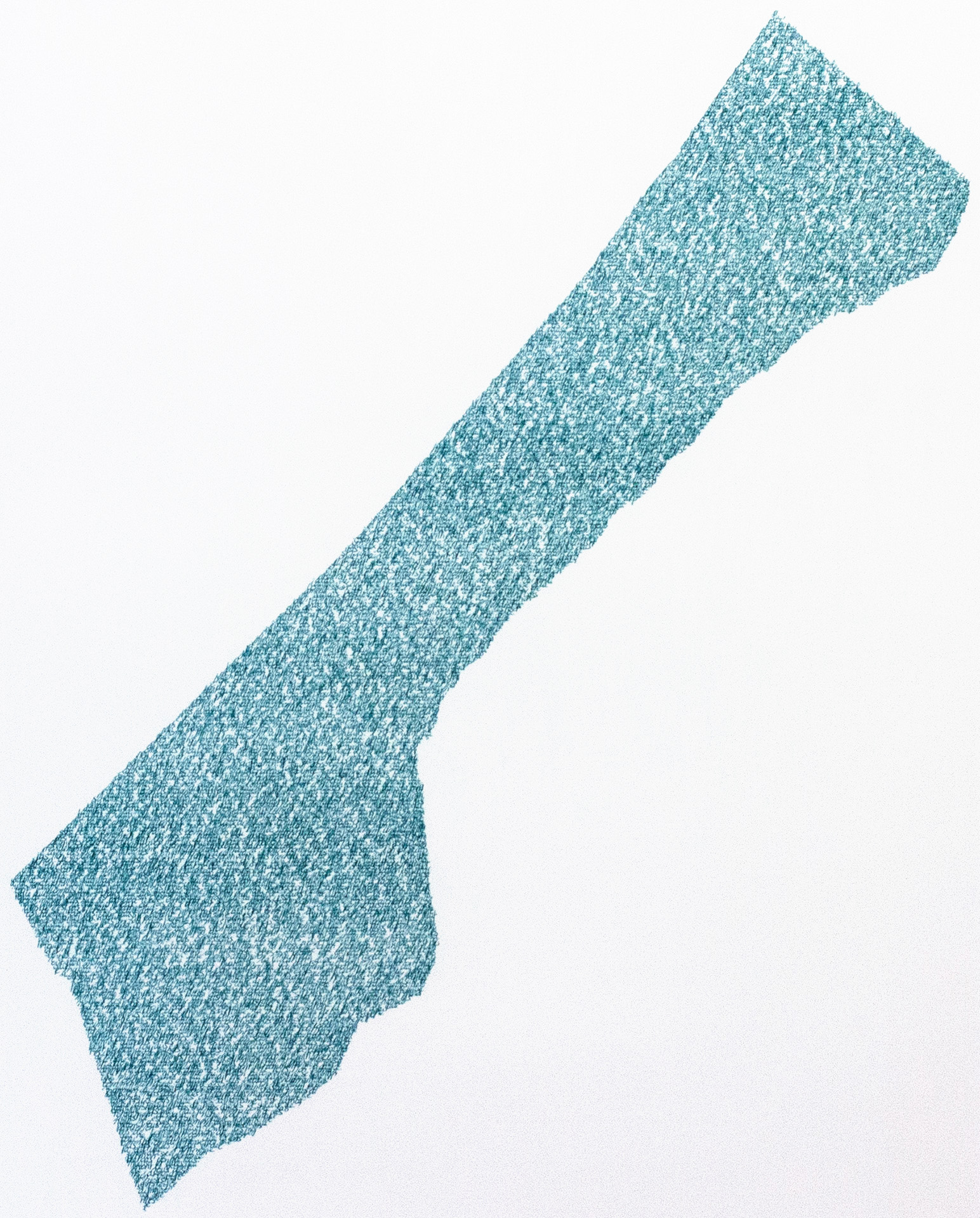 ecriture manuscrite du texte Indignez-vous, de Stephane Hessel, Sur forme de la Bande de Gaza, couleur verte, oeuvre, viviane rabaud, stylo bic