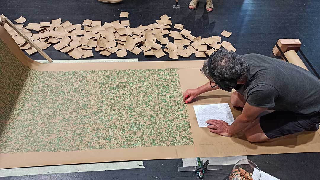 regardez-vous le printemps ?, performance, art contemporain, auray, centre culturel athéna, viviane rabaud